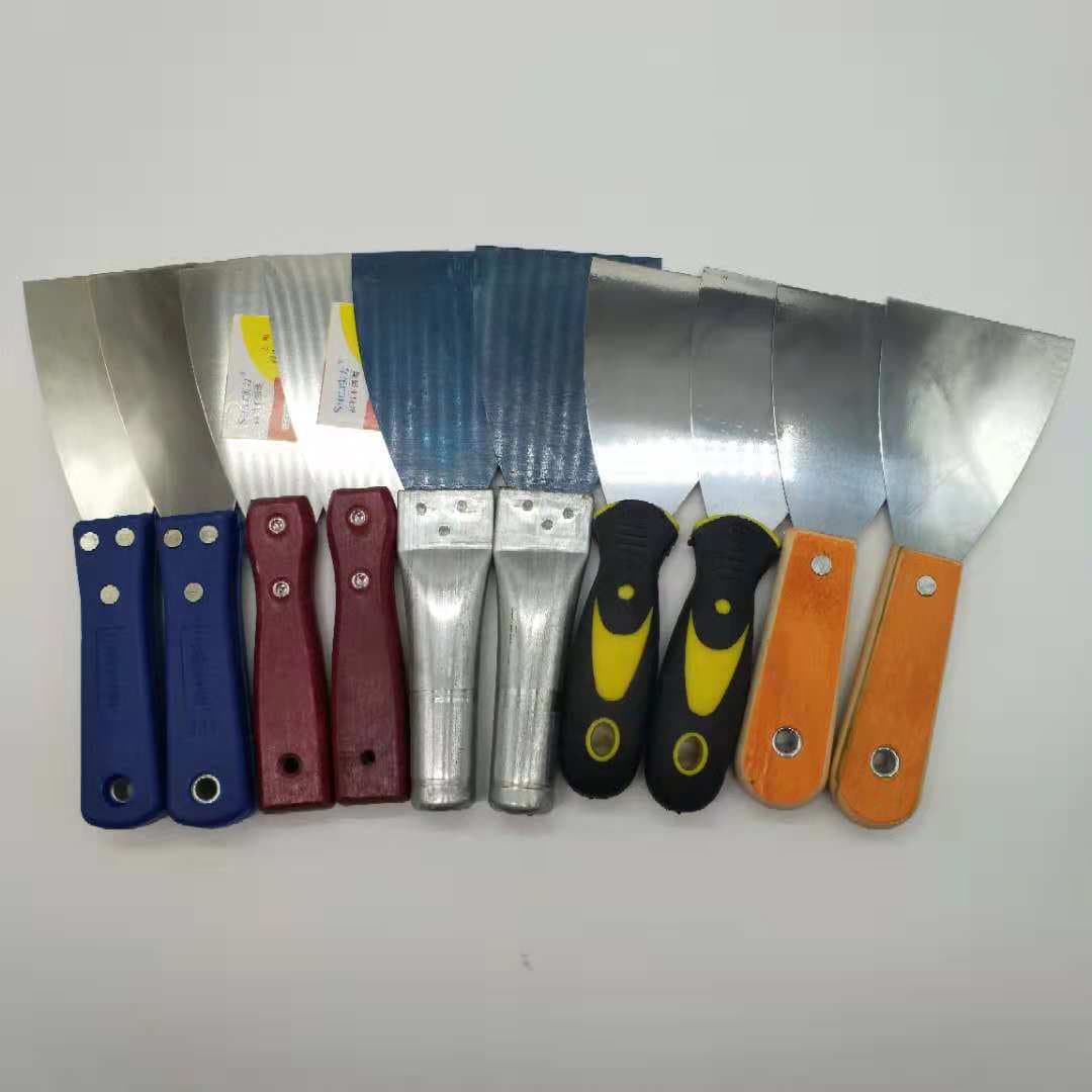 Factory Wholesale Scraper, Cleaning Scraper, Putty Knife, Floor Cleaning Tool, Wood Handle Plastic Handle Stainless Steel Putty Knife