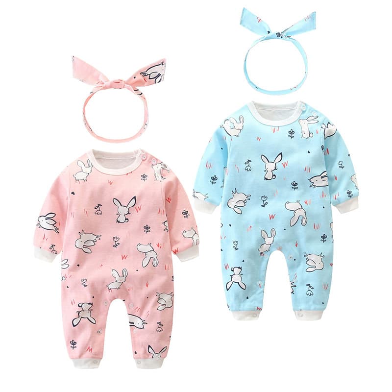 Baby Romper Spring Autumn Outwear 2 Months Baby Clothes 0-3 Boys 6 Newborn Wrap Bodysuit Girls Cotton Onesie 1 Year