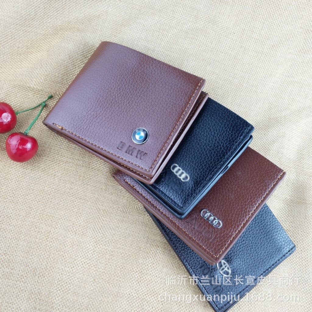 New Men's Short Wallet, Wholesale Source from Factory, Street Vendor Wallet, Business Casual Korean Style PU Coin Purse