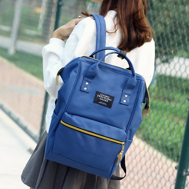 Bag Women 2020 New Multi-color Crossbody Backpack Solid Color School Style Student Backpack Handbag Drop Shipping