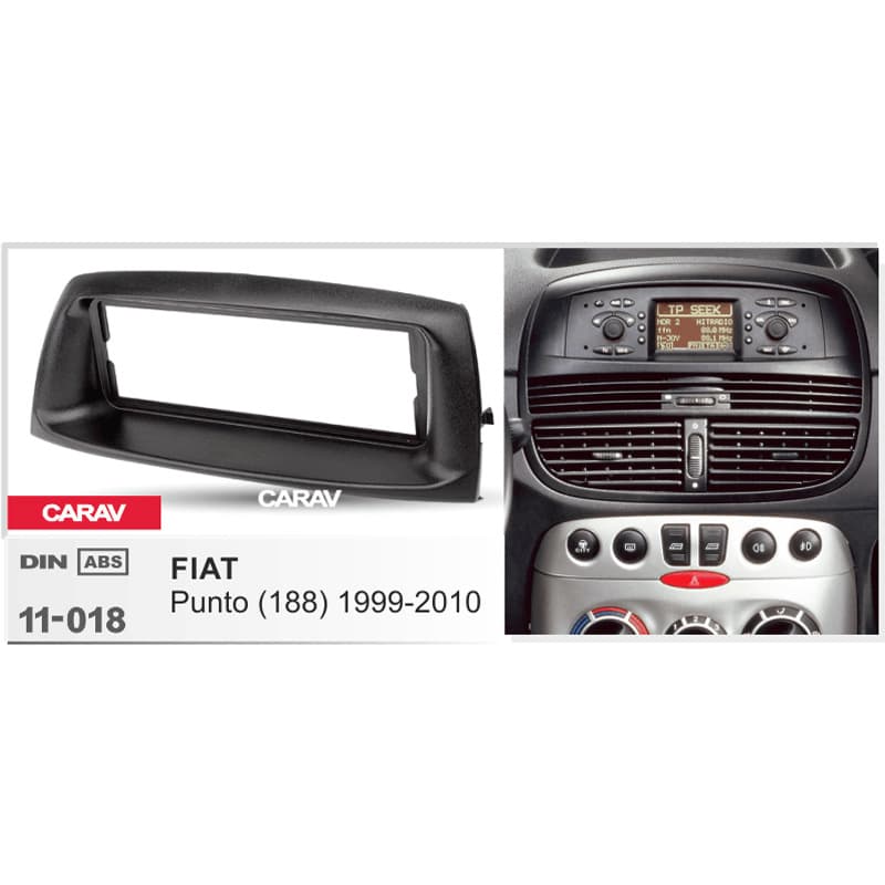 Car Navigation Modification Panel for FIAT Punto (188) Universal DVD Mount