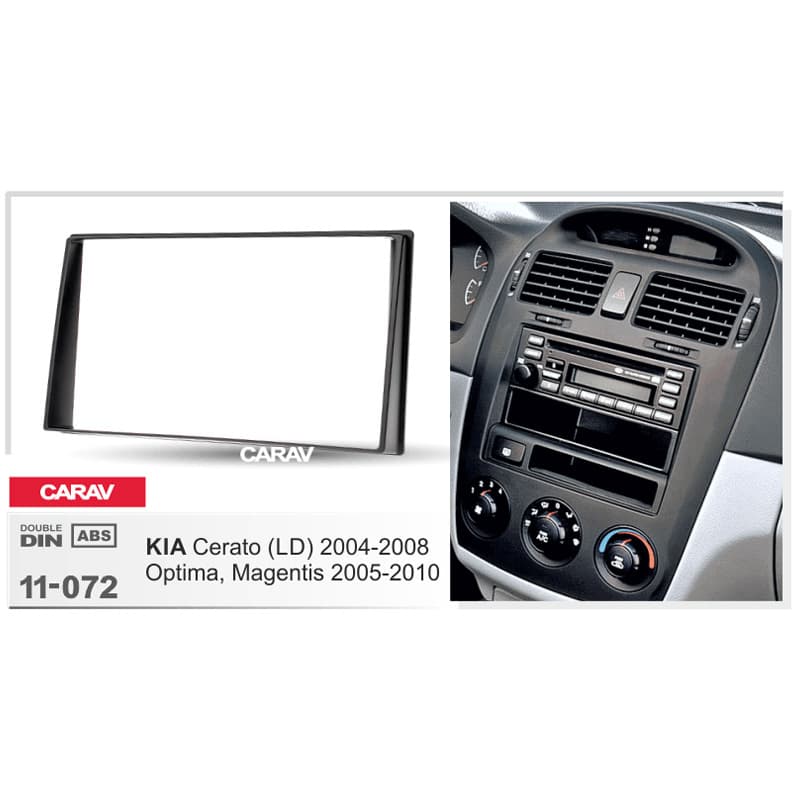 Universal Car Audio Modification Panel Bracket for Kia Cerato Optima Navigation Upgrade
