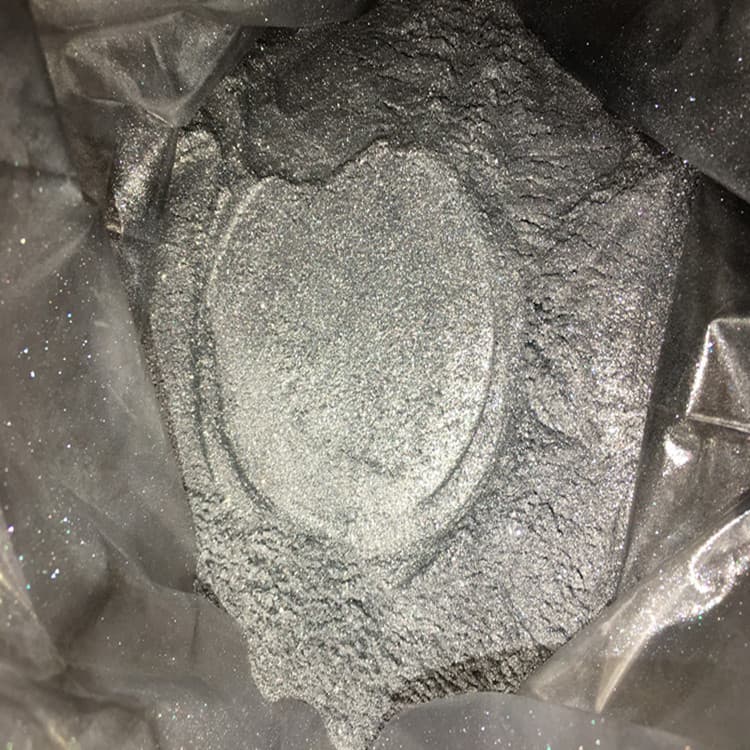 Silver powder, silver foil fine powder, good solvent resistance, can be used for gel nail polish, ink printing, crafts, non-fading