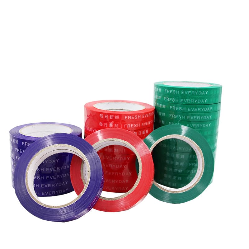 Colored Vegetable and Agricultural Product Tying and Packing Tape, 100-Meter Wholesale from Manufacturer for Supermarket Fresh Vegetable Bundling
