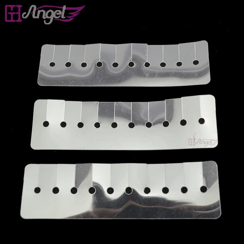 14cm 10-Hole Heat Shield for Seamless Hair Extensions, Multi-Functional Hair Extension Heat Shield for Hair Sectioning