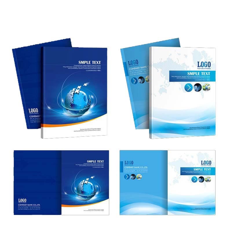 Product manual A4 printing, A6 employee handbook, A3 color, A5 corporate brochure product catalog
