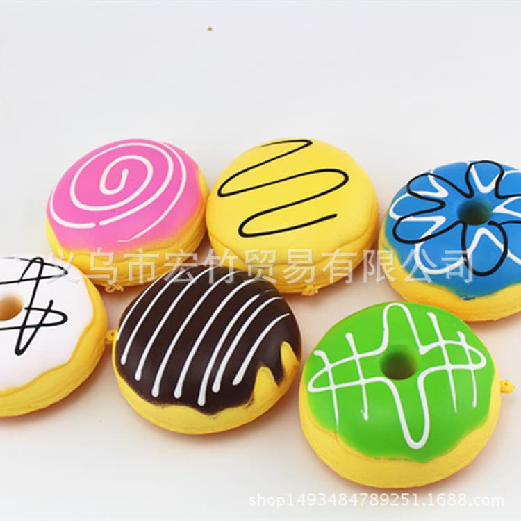 Wholesale Fake Bread, Foreign Trade Surplus, Squishy Slow Rebound Bread, Fake Donut Bread