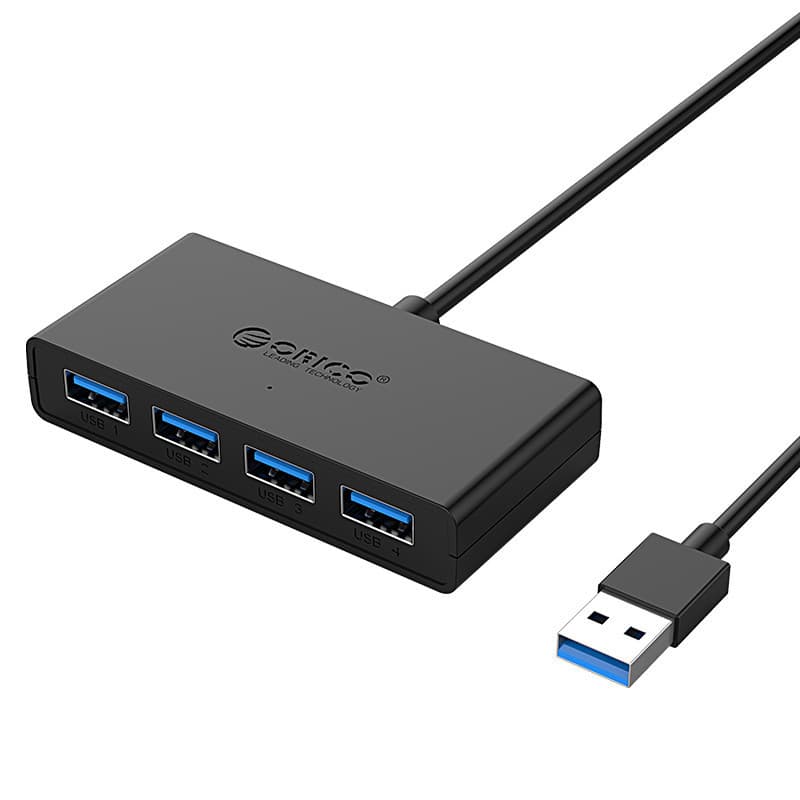 ORICO Multi-Interface USB 3.0 Splitter 1-to-4 High-Speed Computer Type-C Expansion Hub