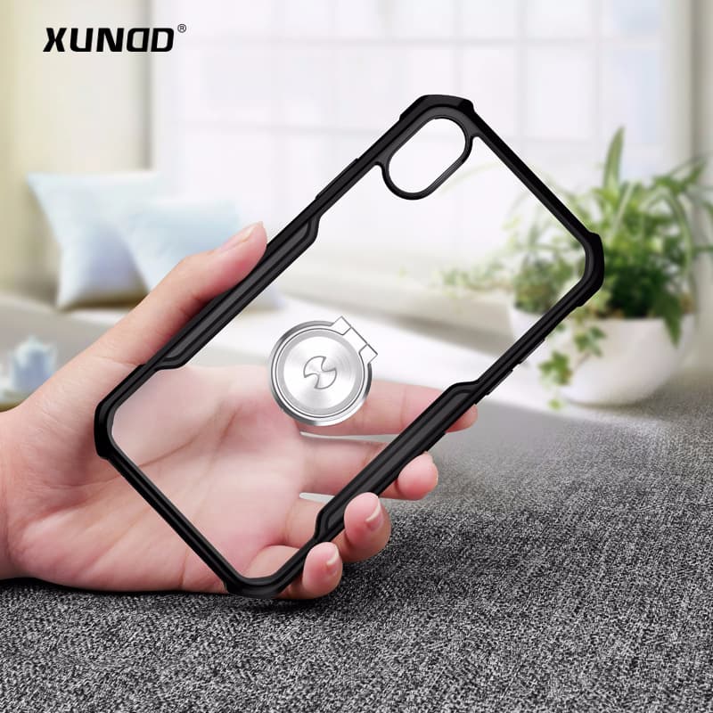 Ring Holder iPhone 11 Pro Case 8 Anti-Drop Case 7 Bracket Compatible with Apple XS Max Protective Cover XR Shell