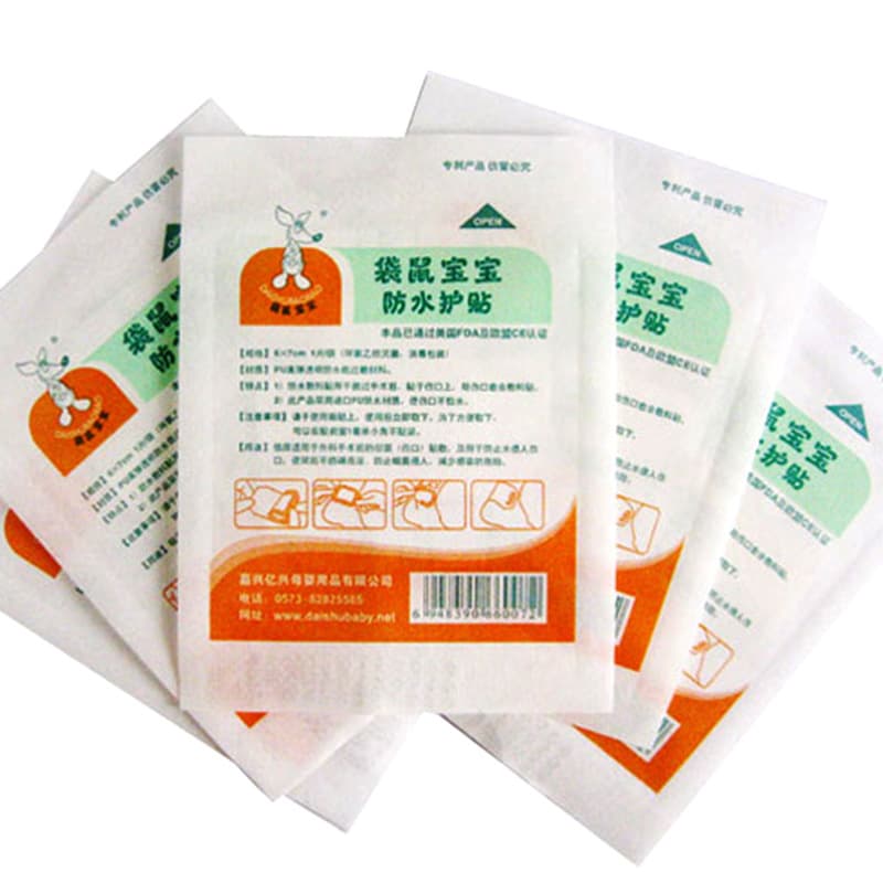 Kangaroo Baby Waterproof Belly Button Protector for Infants, Waterproof Wound Cover