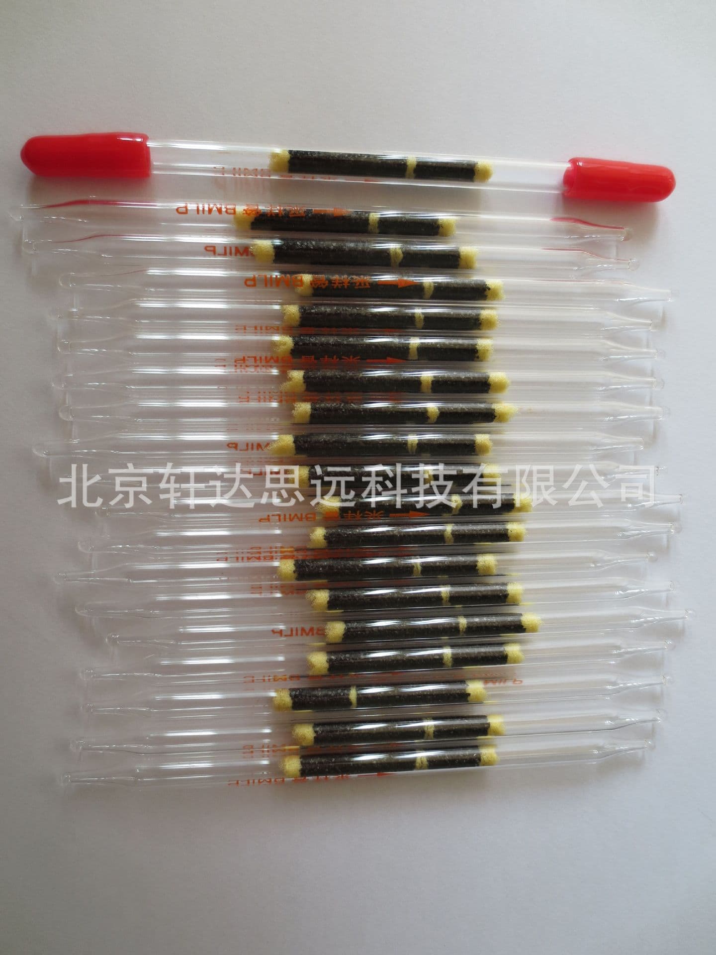 Activated Charcoal Sampling Tubes (Low Background) for Environmental Sampling, 50 pieces, divided into two types: thermal desorption and CS2 desorption
