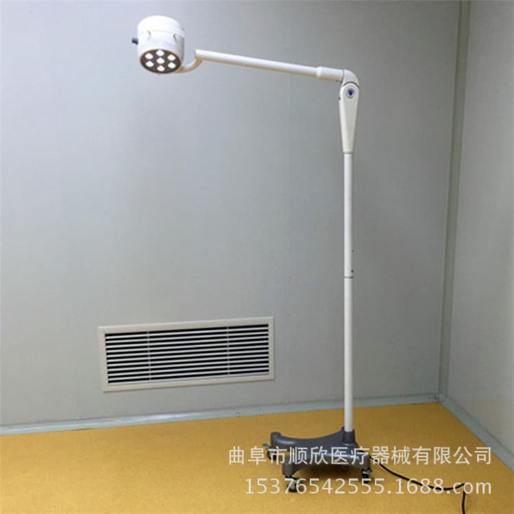 Mobile 200-LED hole-type mobile floor-standing no temperature rise mid-to-high-end shadowless lamp operating room