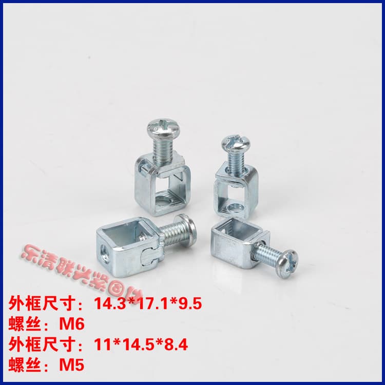 Leakage Circuit Breaker Wire-Pressing Screws, Air Switch M5M6 Screws, 40A100A Wiring Bottom Hole Terminals