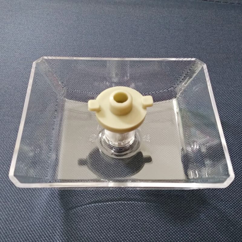 European Style Range Hood Oil Cup Smoke Machine Accessories Oil Catch Box Plastic Oil Bowl Two-Claw Oil Funnel Wholesale In Stock