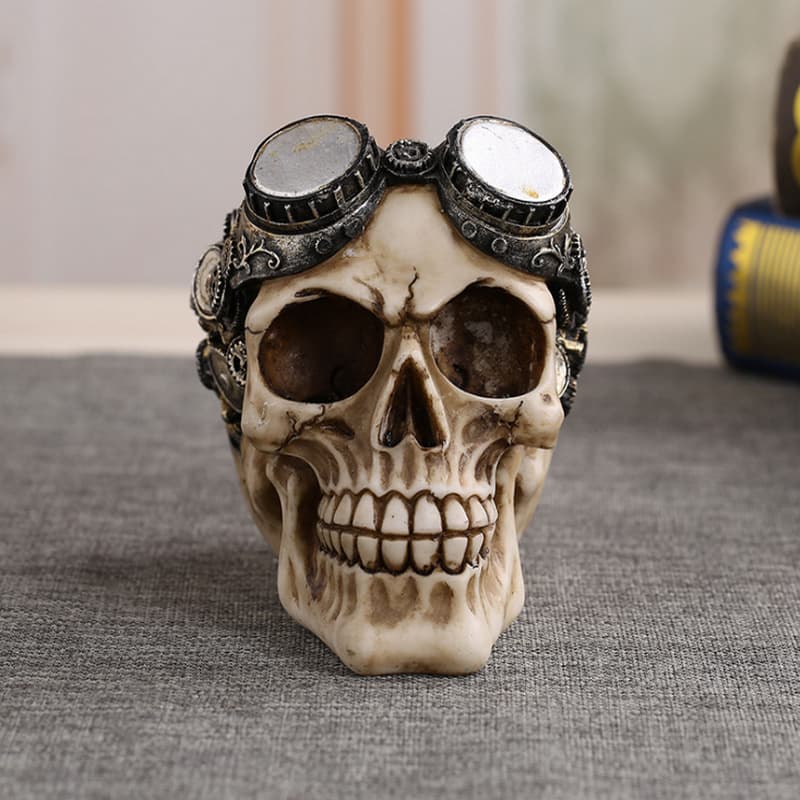 Halloween haunted house props bar decoration secret room escape set horror rotting wire bloody skull