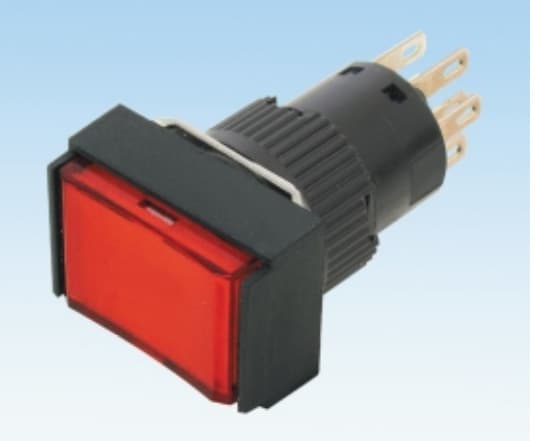 Discount on Taiwan Tend ∅16mm waterproof (IP65) rectangular alternating button - TT16-ABL6