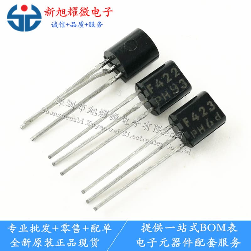 Supply Brand New Original BF422 BF423 F422 F423 Video Output Pair Transistor Fixed Pin TO-92