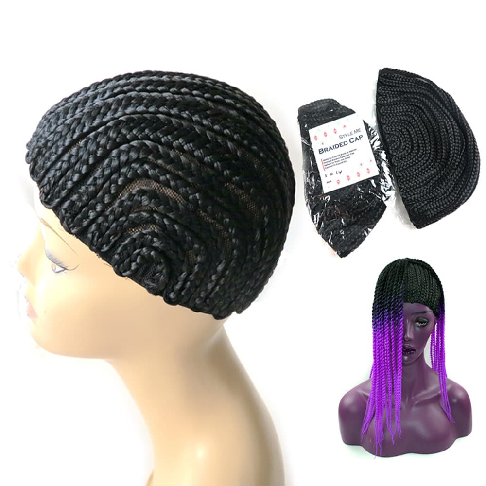 Crochet Braid Cap Wig Net Cap Cornrows Wig Cap