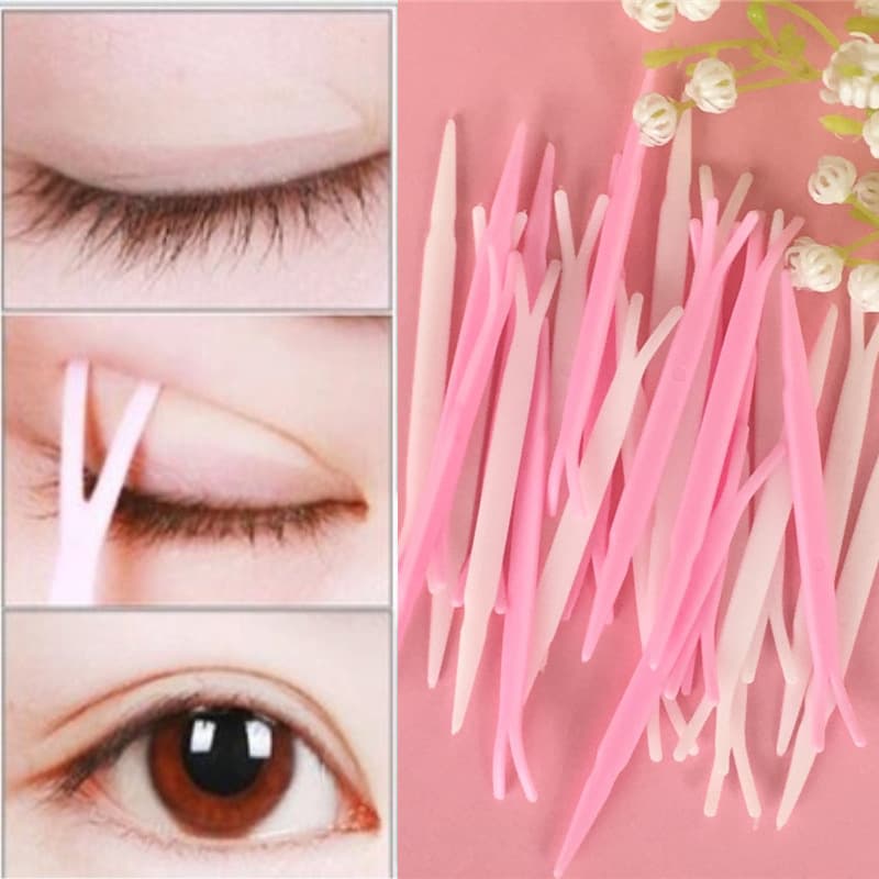 Wholesale Y-forks for double eyelid application, eco-friendly lightweight Taobao eyelid tape tools