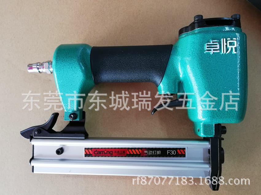 Steel Nail Gun for 422J-T Pneumatic Straight Woodworking F30 Air Finish Nailer Tool