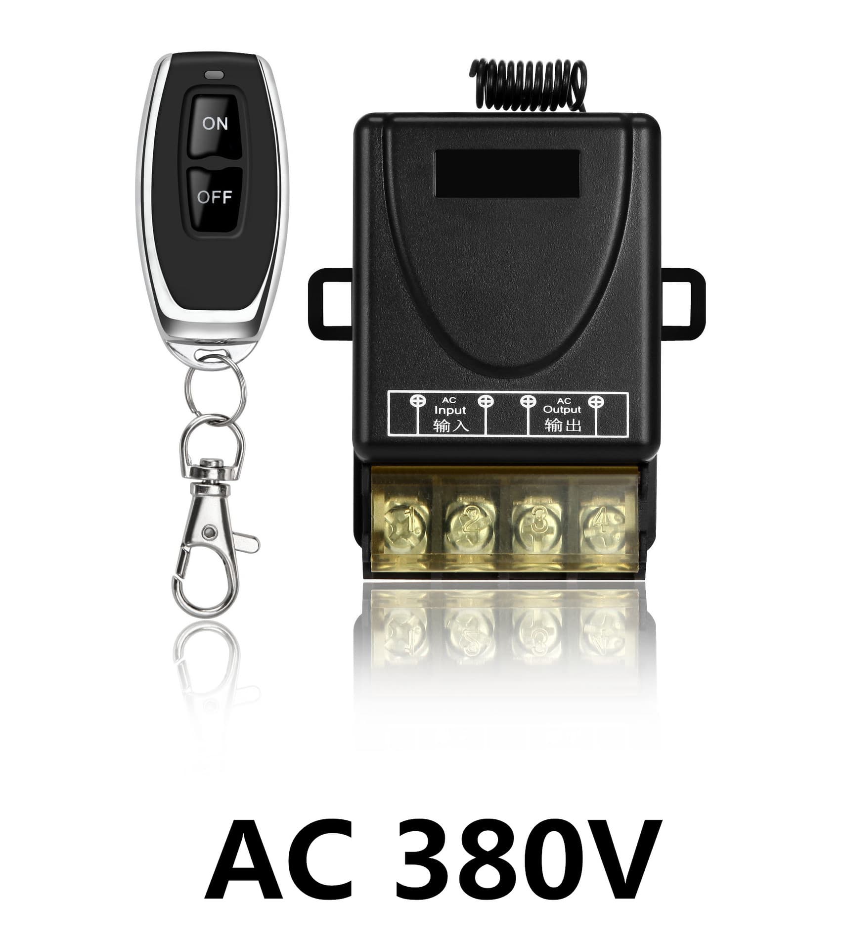 380V Wireless Smart Remote Control Switch for High-Power Pumps, Motors, and Long-Distance Lighting