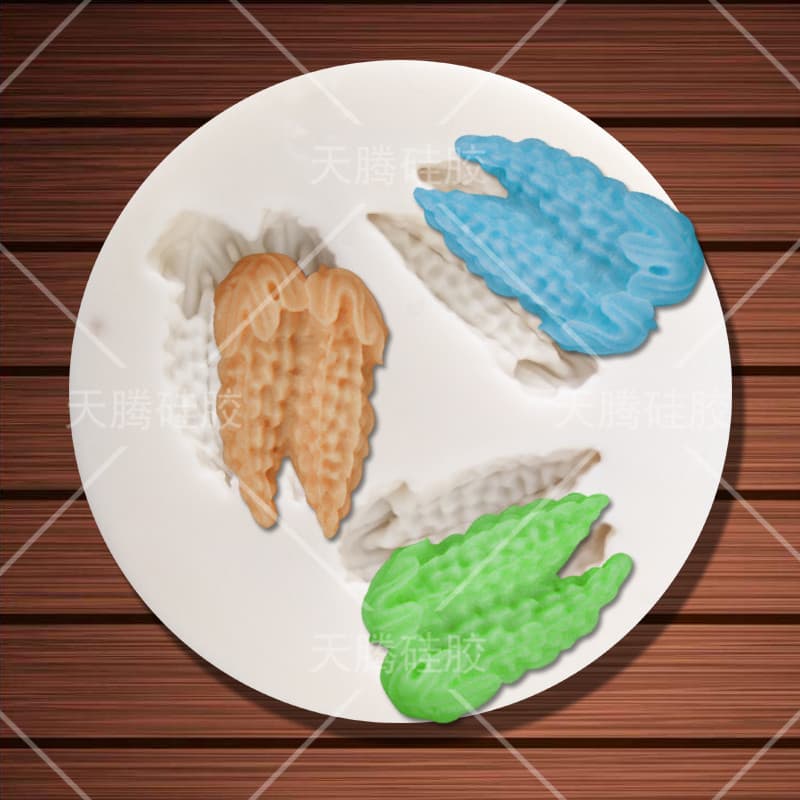 Three-Combination Silicone Mold DIY Corn Handmade Sugar Cake Mold Baking Tool Irregular Shape Non-Imported Kitchenware