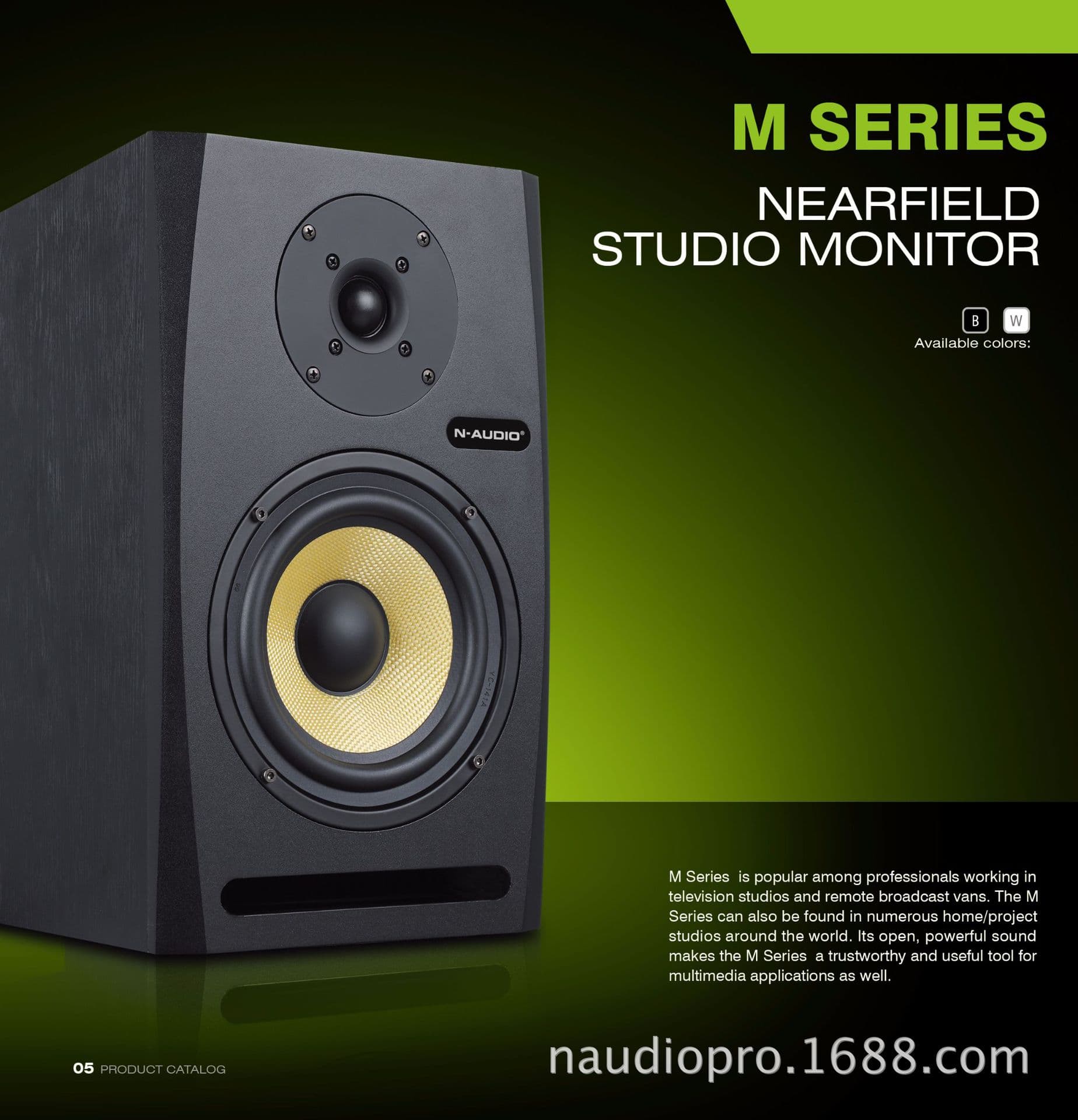 Active Studio Monitor M Series Nearfield Speaker 6-Inch Multimedia Speaker