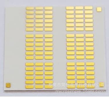 Ceramic thin film circuit, DPC thin film circuit, thin film circuit, gold-plated ceramic board, ceramic PCB