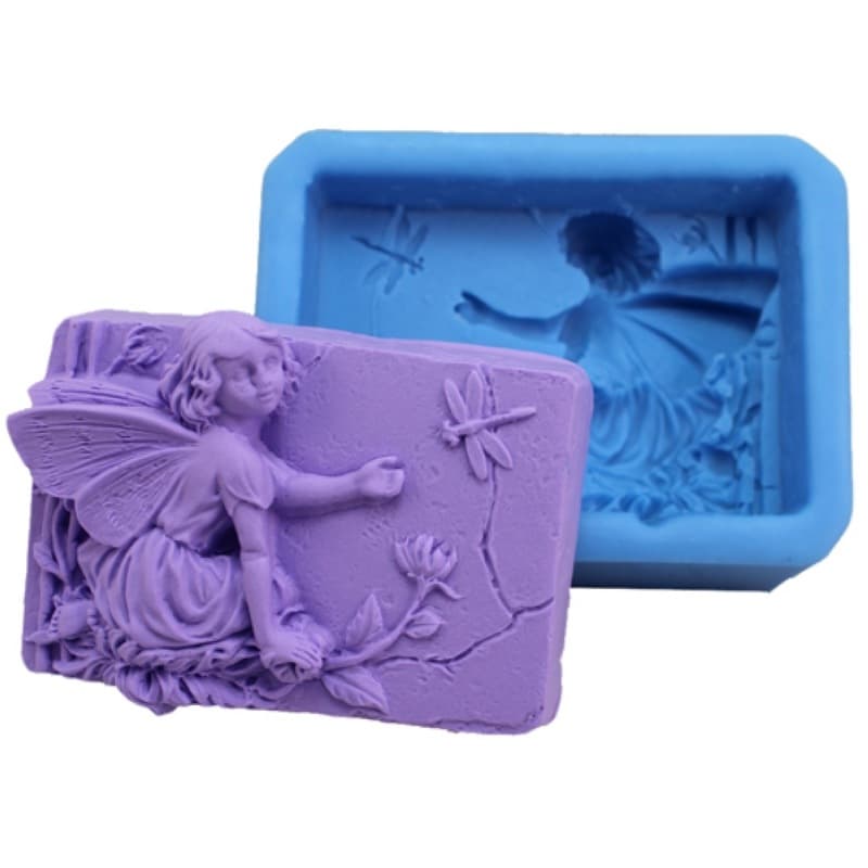 Nicole R0556 DIY Fairy Silicone Soap Mold Handmade Soap Mold Chocolate Mold