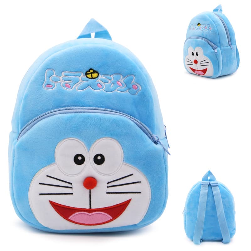 Cute Doraemon Backpack for Preschool Babies, Boys and Girls, Early Education Backpack
