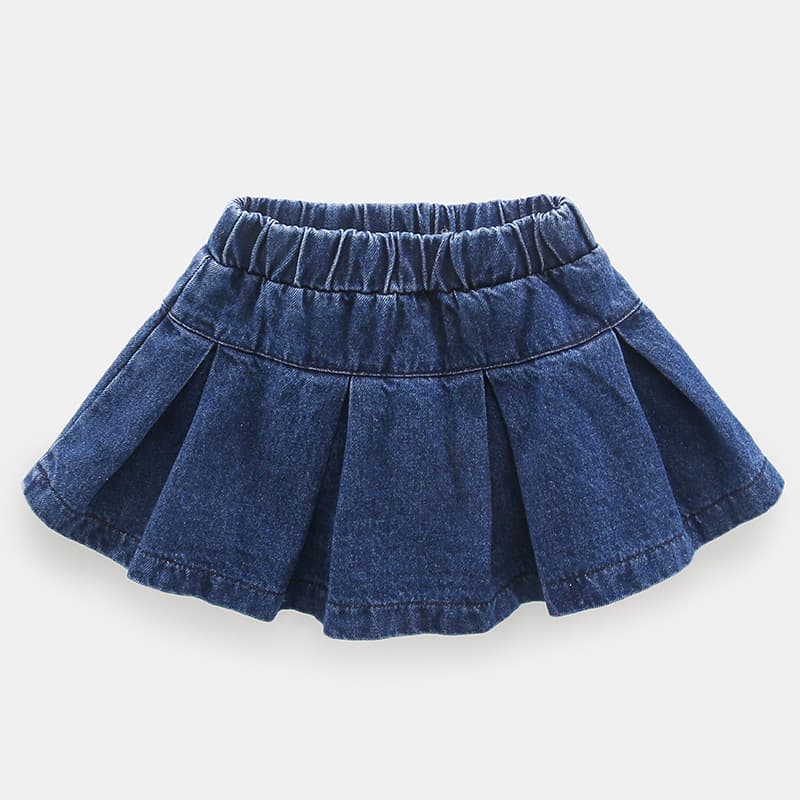 Children's clothing dropshipping girl's skirt denim versatile skirt short skirt 22 spring clothing new foreign trade 3-8 years old