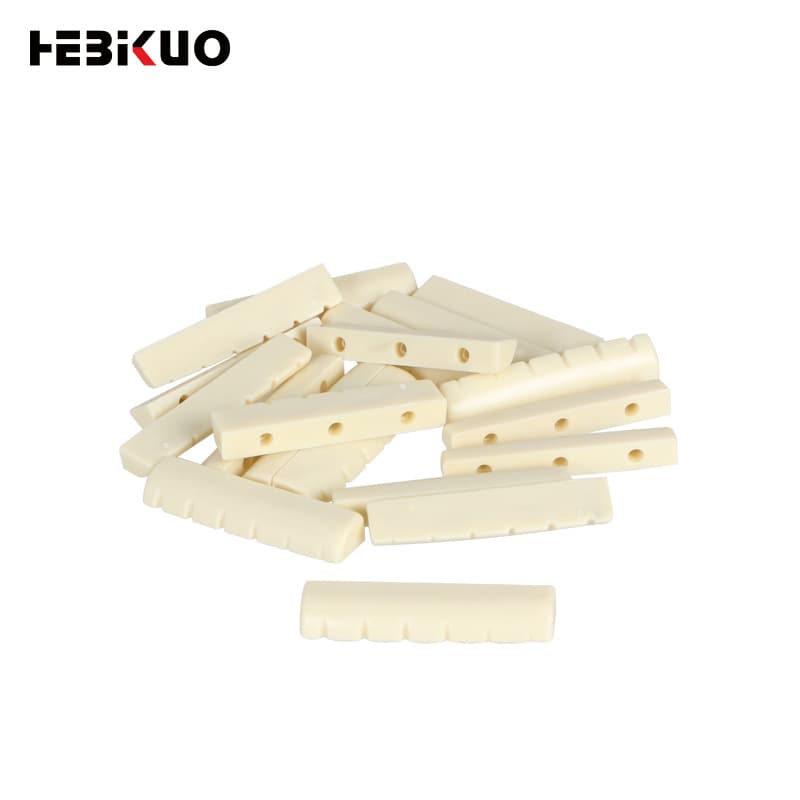 Supply Guitar Nut and Saddle Set, Acoustic Classical Guitar Full Set Universal Nut and Saddle Guitar Accessories