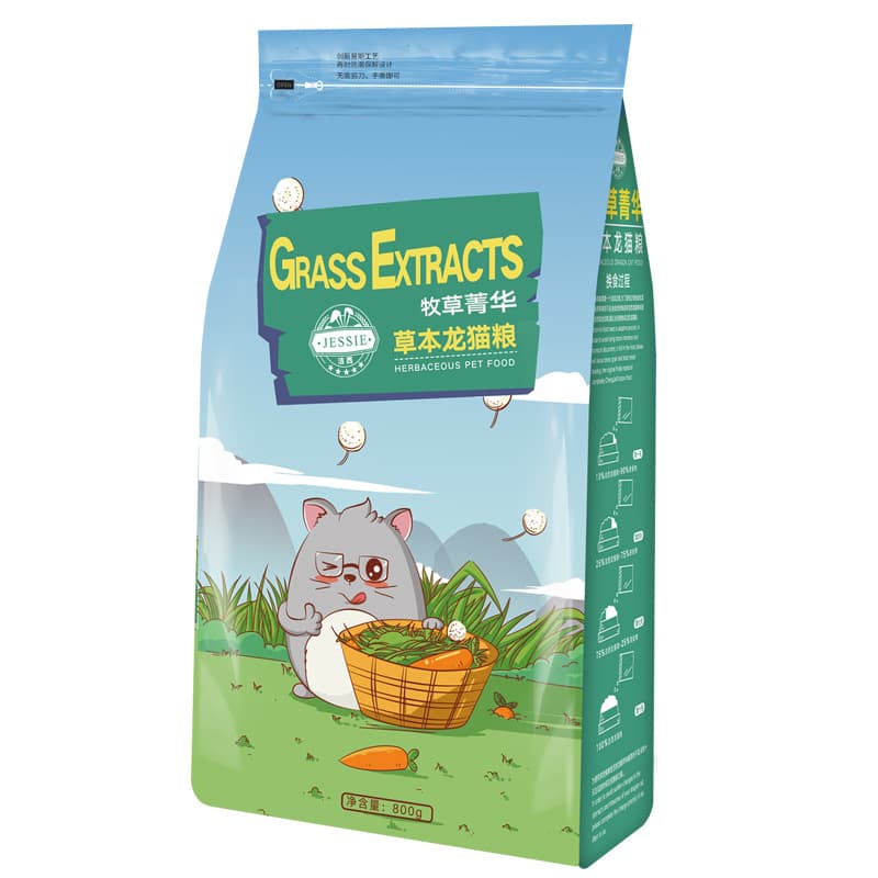 Herbal Extract Chinchilla Food, Chinchilla Staple Food, Herbal Grain Alternative (Timothy Hawthorn/Alfalfa Hay) 800g