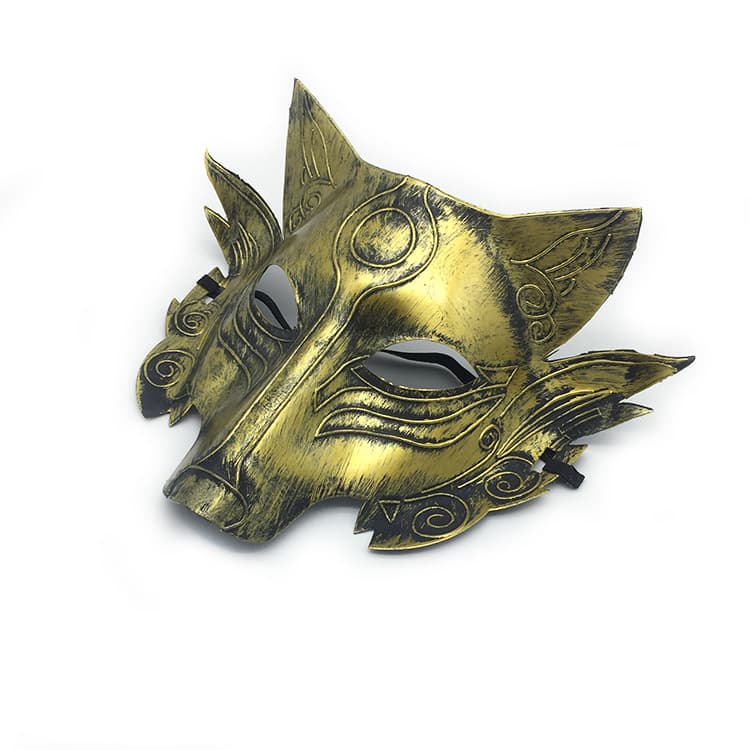 Halloween Masquerade Wolf Head Horror Mask Party Animal Werewolf Game Full Face Mask Wholesale