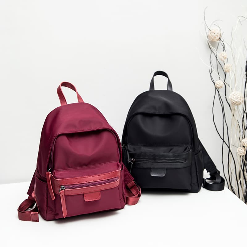 Women's Backpack Korean Style Oxford Cloth Bag New Backpack Women's Shoulder Korean Versatile Fashion Nylon School Bag Women's Bag Trendy