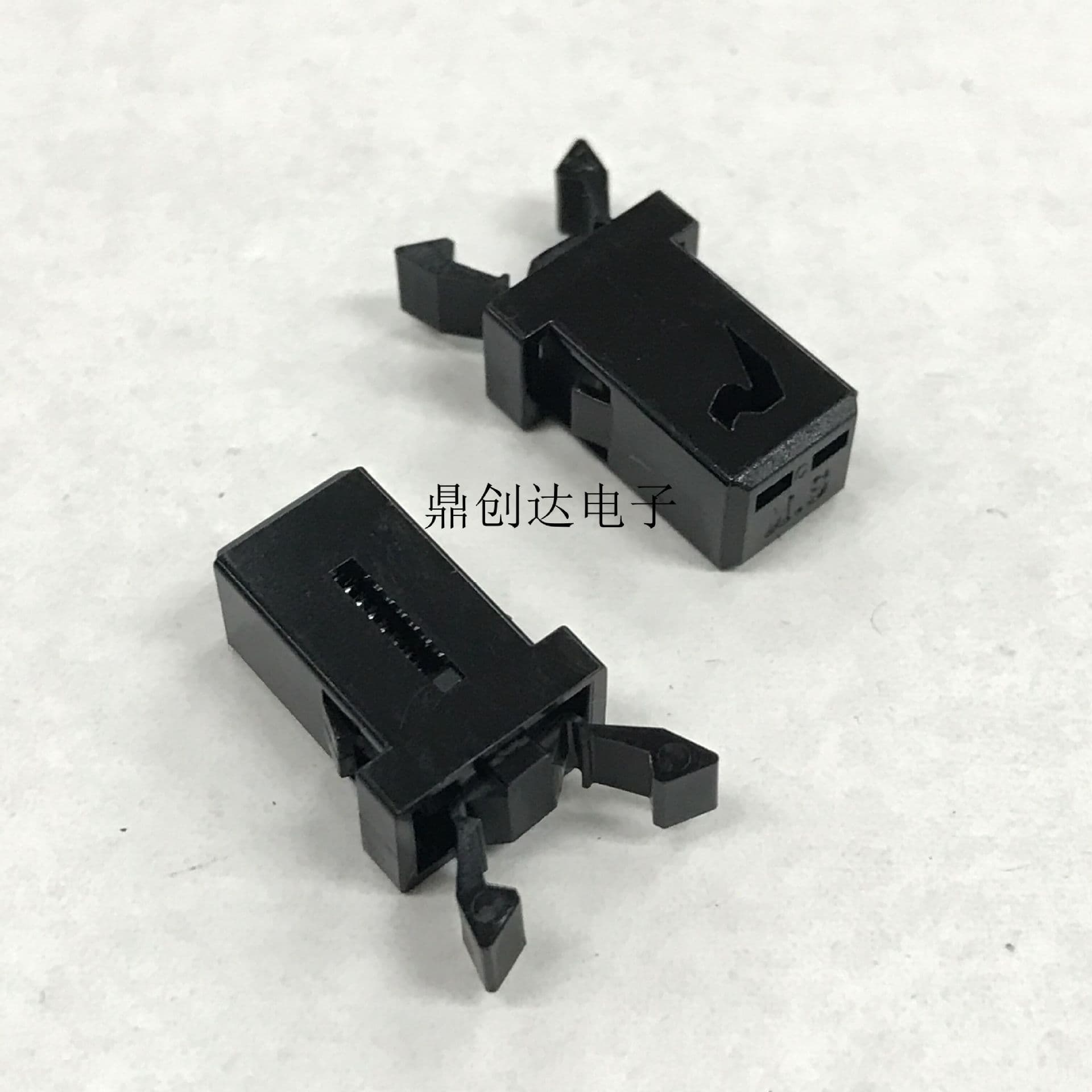 Trash can switch latch, push-button accessory, snap-on panel, spring self-locking, cola trash can spare switch