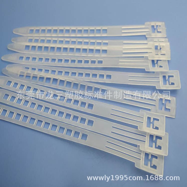 Dongguan Longsan Factory Supply T-Shaped Cable Tie 9*140mm Plastic Binding Tie in Stock