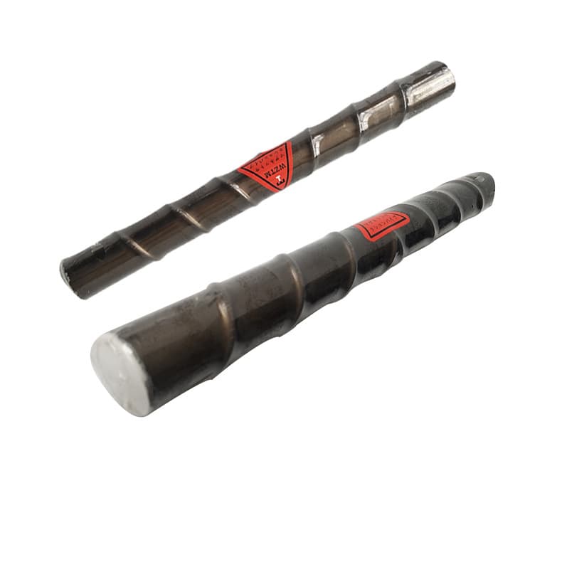 Cordless bidirectional isolation type magnetic ink leveling rods for gravure printing machinery, made of aluminum alloy.