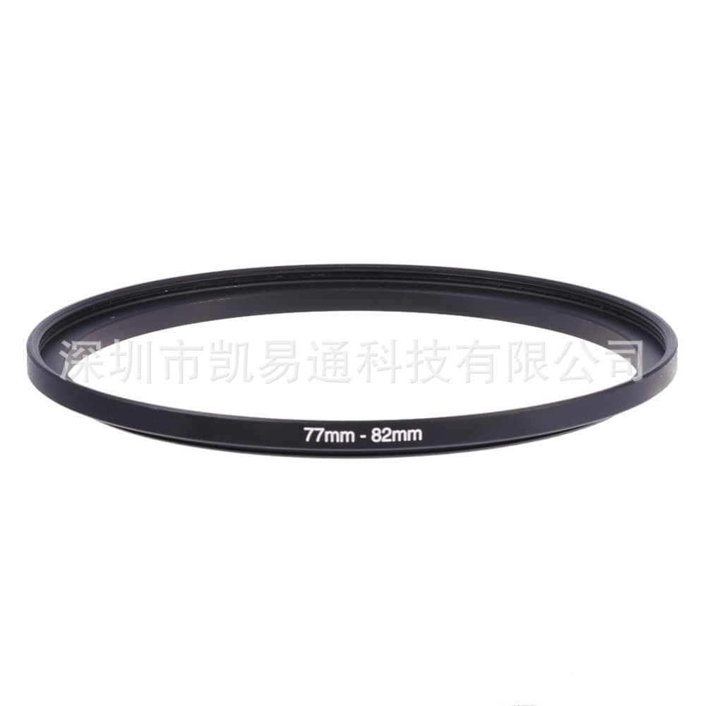 Lens filter adapter ring 77-82mm, camera accessory, small to large digital adapter ring.