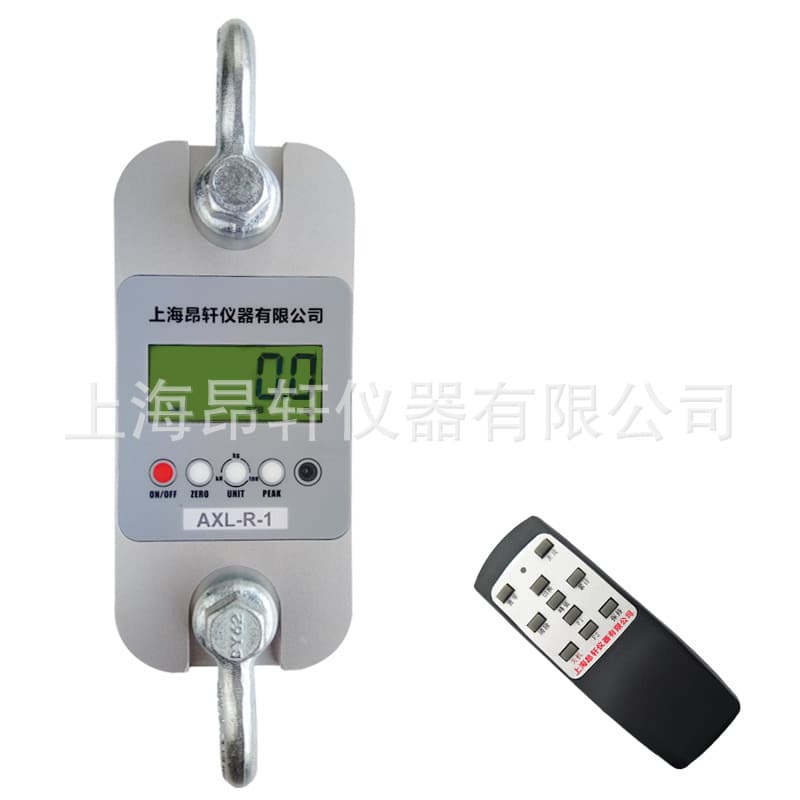 Angxuan AXL-R-10 Ton Direct Reading Tension Gauge 10000kg Electronic Force Gauge 10t Hand Chain Hoist Tension Meter