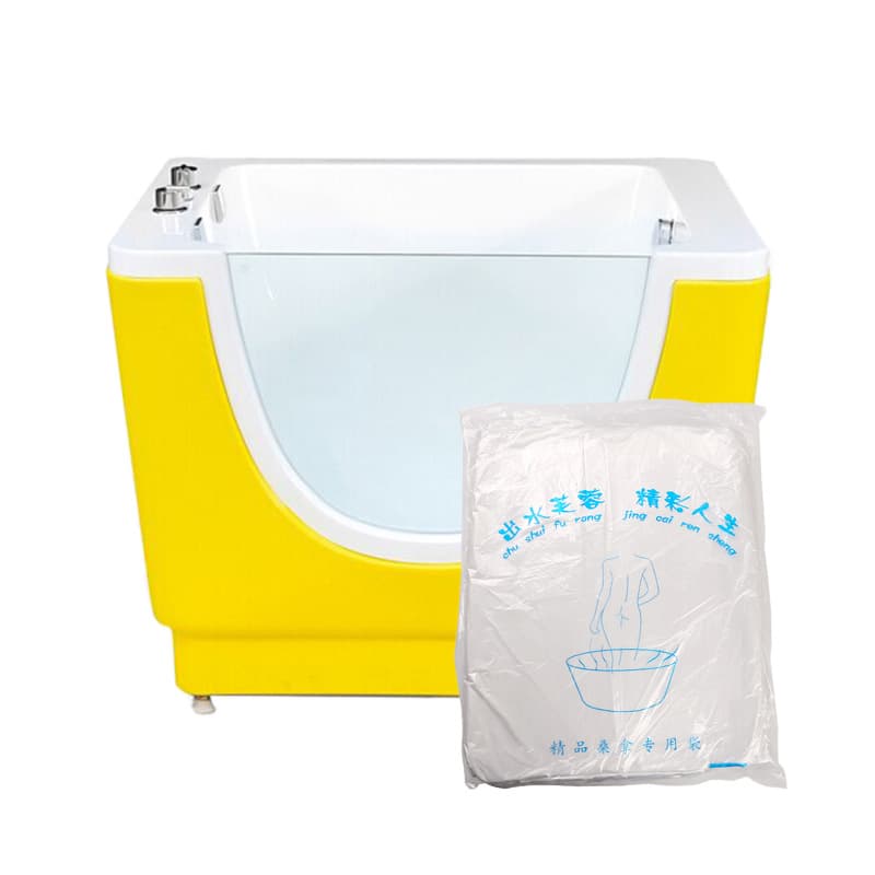 50 Disposable Baby Bath Bags Infant Swimming Bag Bathtub Bag Plastic Shower Bag 120*210
