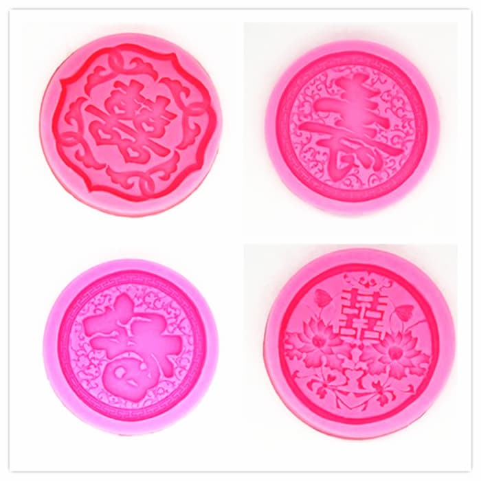 Fushouxi Baking Cookie Mold Chocolate Mold Cake Decoration Mold Ornament Mold Silicone Mold