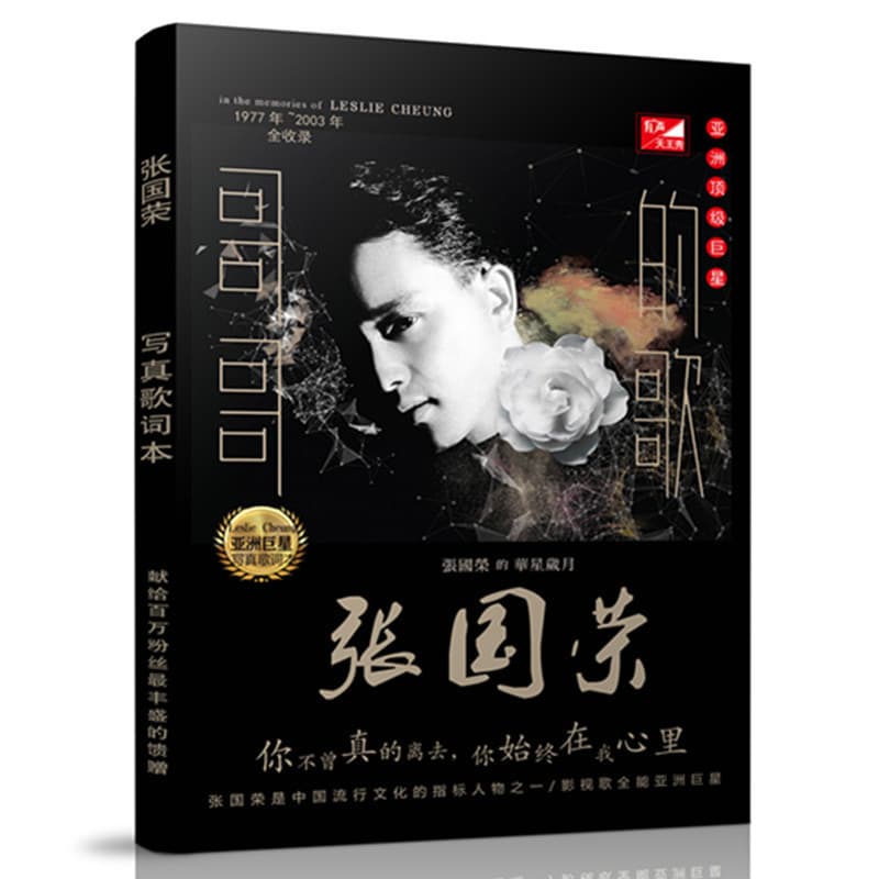 No Fixed Price - Leslie Cheung Photobook Lyric Book Wholesale, Celebrity Merchandise Postcards, Posters, Bookmarks Custom Wholesale