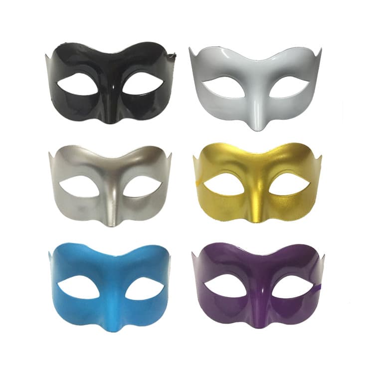 BMW Advert Men's Half Face Mask Masquerade Ball Mask for Men and Women Flat Top BMW Mask 9 Colors Available