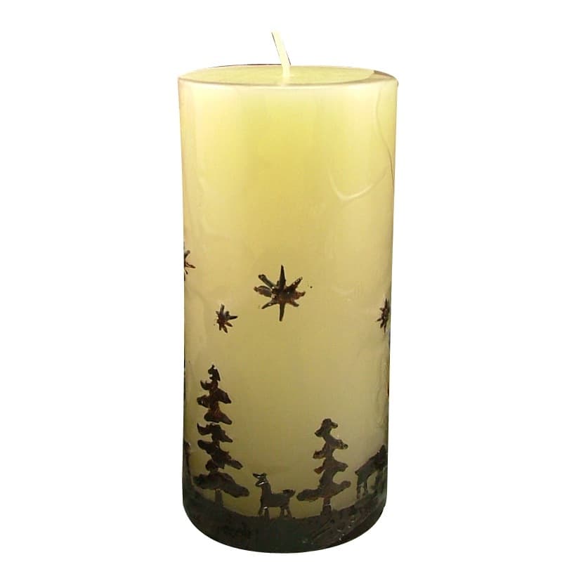 Nico Silicone Mold LZ0030 Large Christmas Cylinder Candle Mold Soap Mold