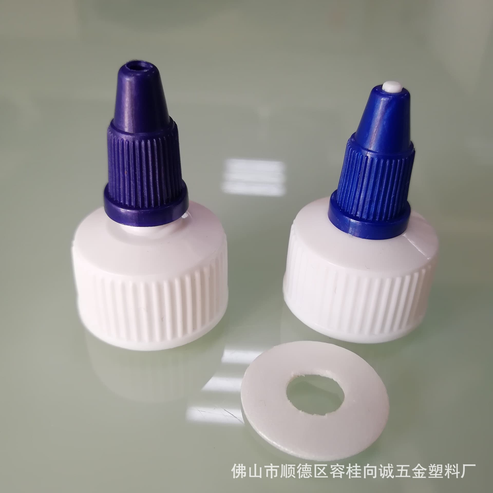 24/410 Gel Water Cap Pointed Nozzle Cap Double-layer Combination Cap Engine Oil Cap with Gasket 221