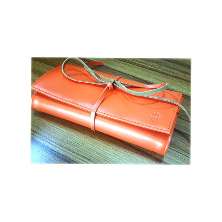 Korean creative travel portable jewelry box, earrings and earrings jewelry storage bag, custom-made leather small jewelry bag