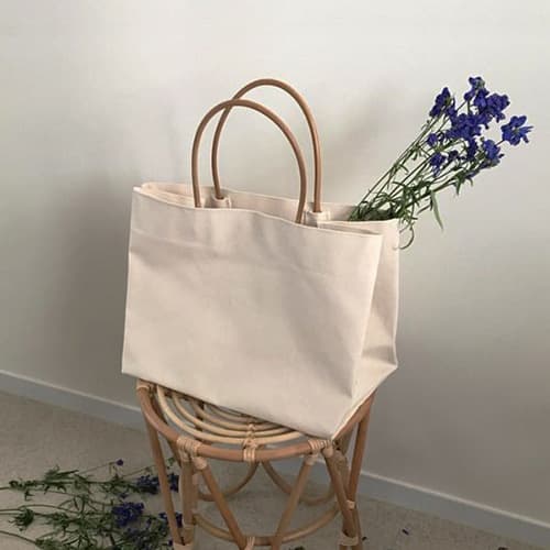 2025 Dongdaemun Style Minimalist Large Capacity Canvas Bag, Popular on Instagram, Shopping Bag, Handbag, Women's Large Tote Bag