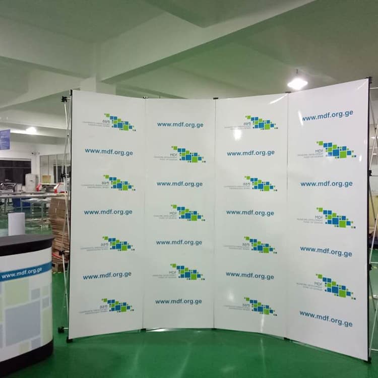 Pull-up Display Stand Aluminum Alloy Heat Transfer Manufacturer Direct Supply
