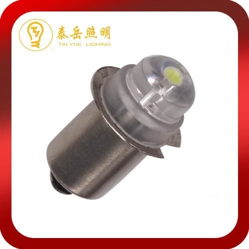 Supply of small bulbs 3V/6V/12V LED focusing flashlight bulbs, E10/P13.5S krypton bulbs.
